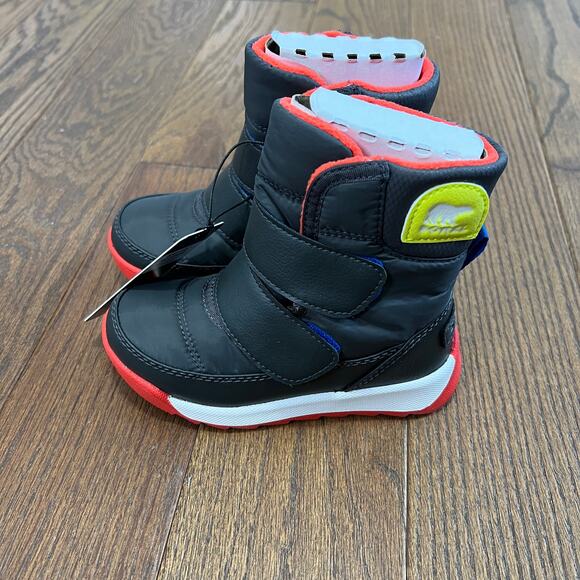 Sorel unisex Whitney II Strap Snow Boots - Waterproof, Insulated SZ 8 Toddler - Picture 1 of 6